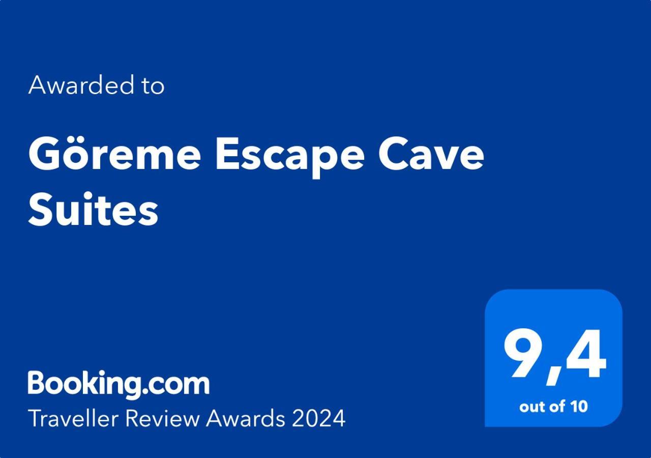 Goereme Escape Cave Suites Εξωτερικό φωτογραφία